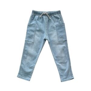 Zara kids size 4-5 drawstring baggy jeans
